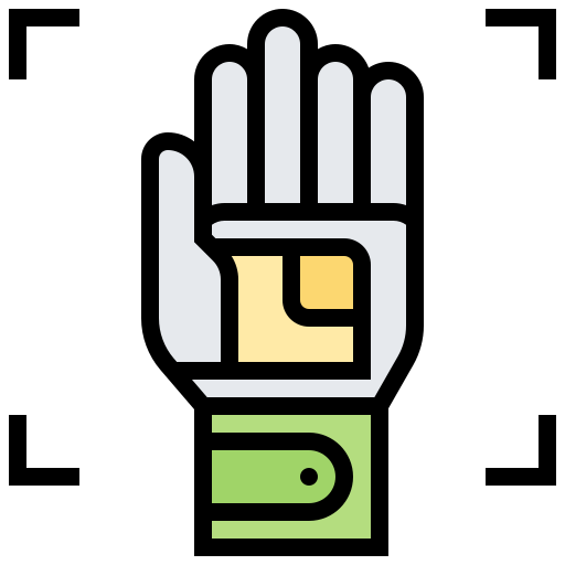 Hand gloves Meticulous Lineal Color icon
