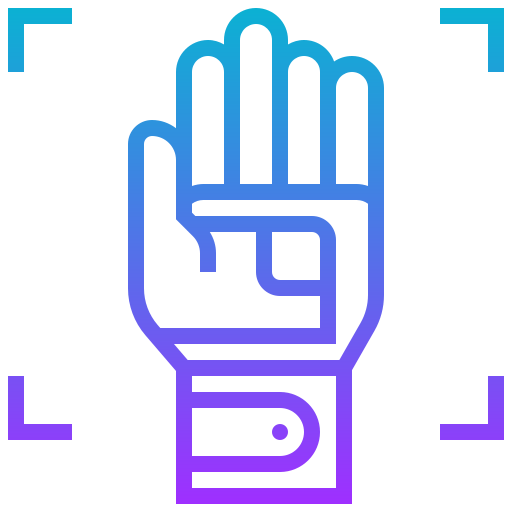 Hand gloves Meticulous Gradient icon