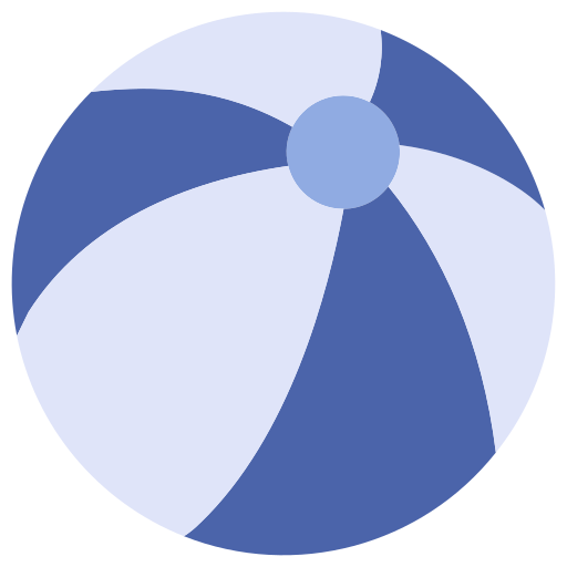 Beach ball Generic Blue icon