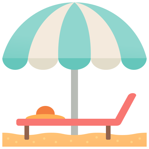paraplu Amethys Design Flat icoon