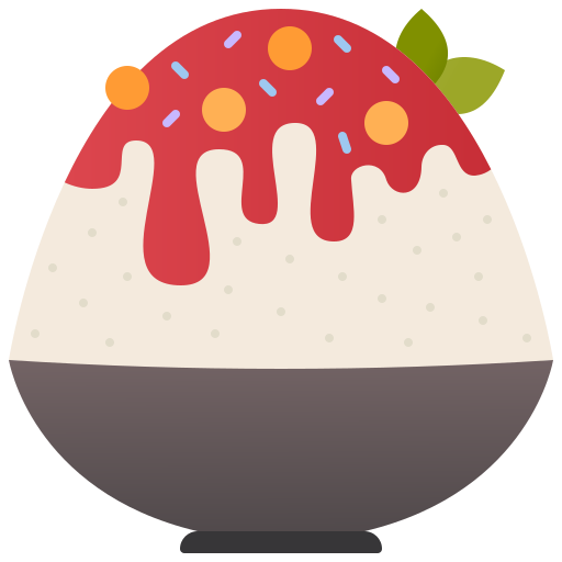 Ice cream Amethys Design Flat icon
