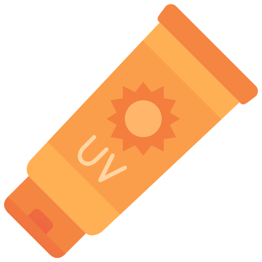 Sun lotion Amethys Design Flat icon