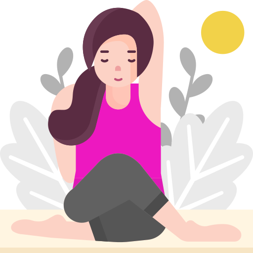 yoga SBTS2018 Flat icoon