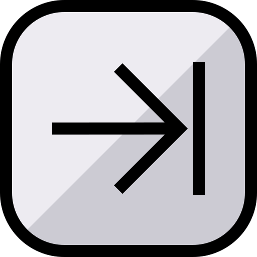Right arrows Generic Outline Color icon
