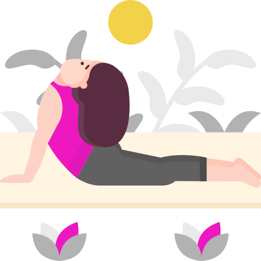 yoga SBTS2018 Flat icon