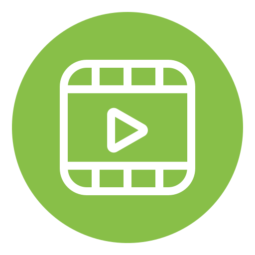 ビデオ Generic Circular icon
