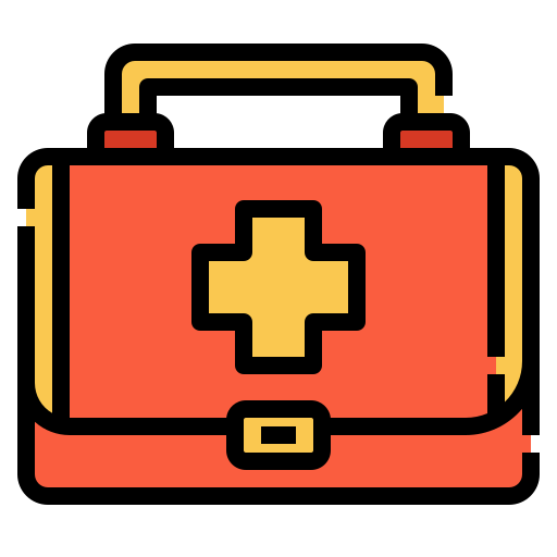 First aid kit Linector Lineal Color icon