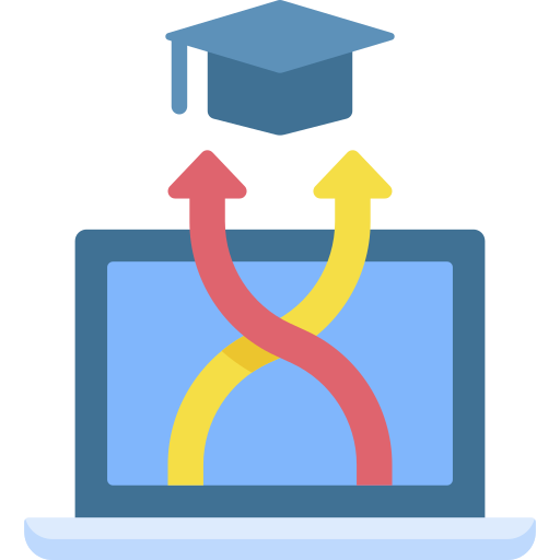 e-learning Special Flat icon