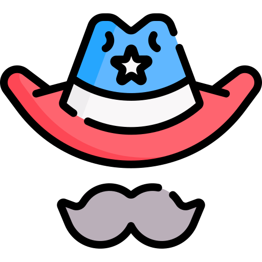 Cowboy hat Special Lineal color icon