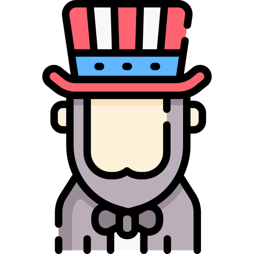 Uncle sam Special Lineal color icon