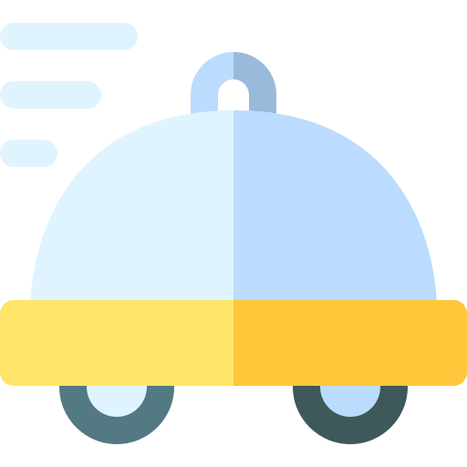 食べ物の出前 Basic Rounded Flat icon