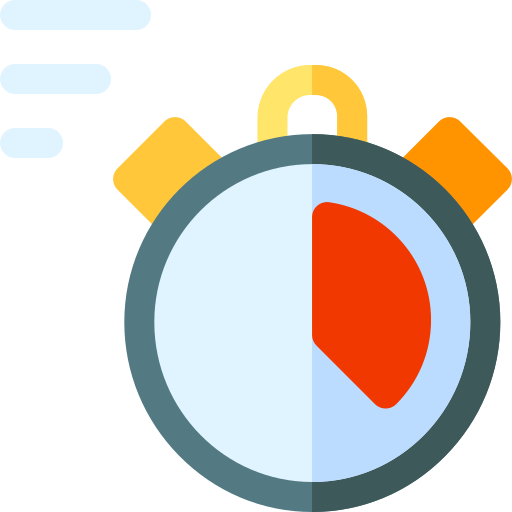 Timer Basic Rounded Flat icon