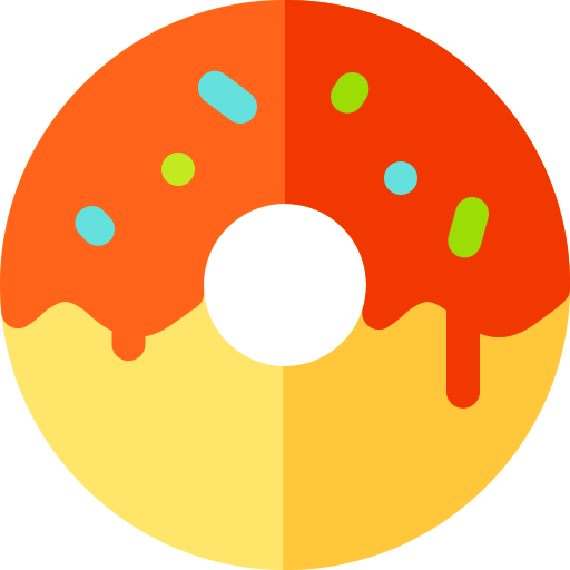 도넛 Basic Rounded Flat icon