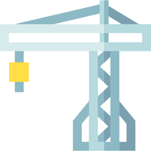 Crane Basic Straight Flat icon