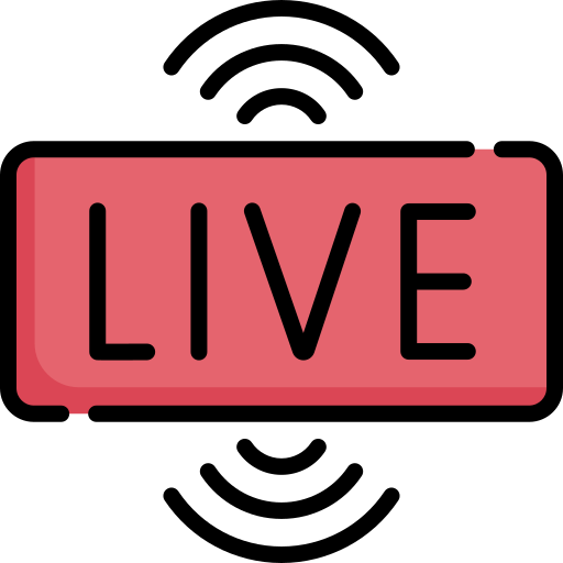 live-streaming Special Lineal color icon