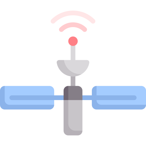 satellite Special Flat Icône