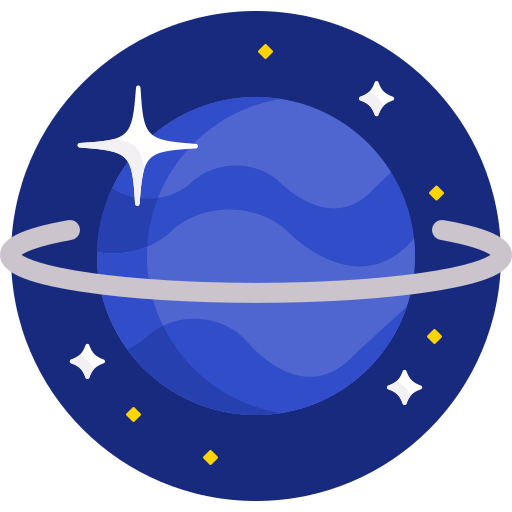 Уран Detailed Flat Circular Flat иконка