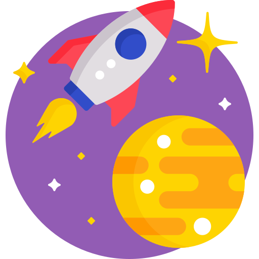 로켓 Detailed Flat Circular Flat icon