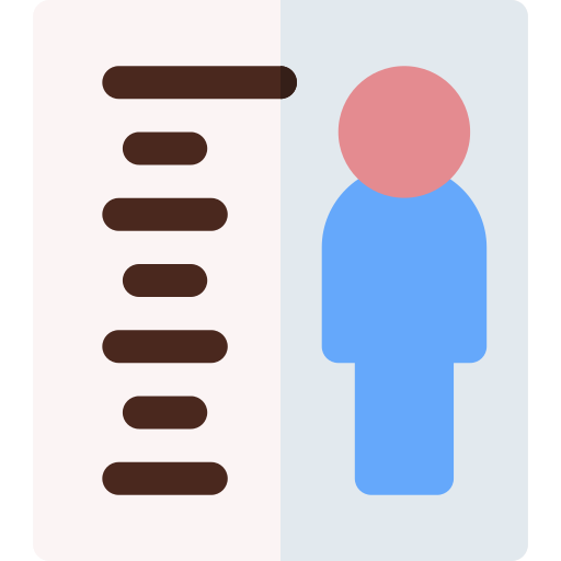 Height Basic Rounded Flat icon