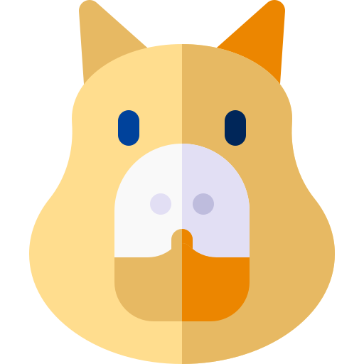 capibara Basic Rounded Flat icoon
