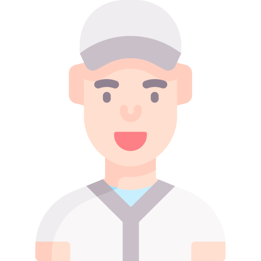 Baseball player Special Flat icon