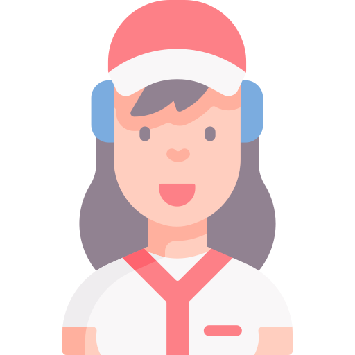 Baseball player Special Flat icon