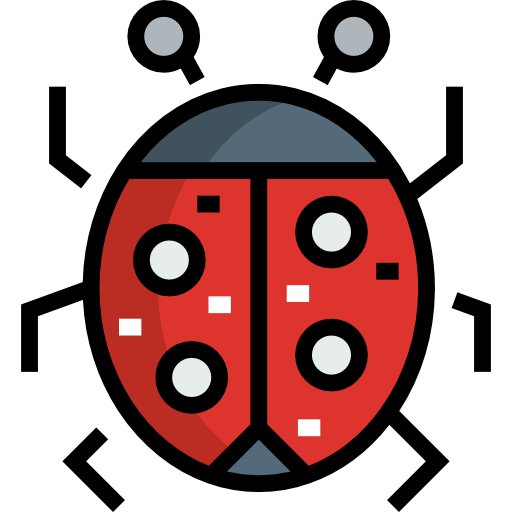 Ladybug Detailed Straight Lineal color icon