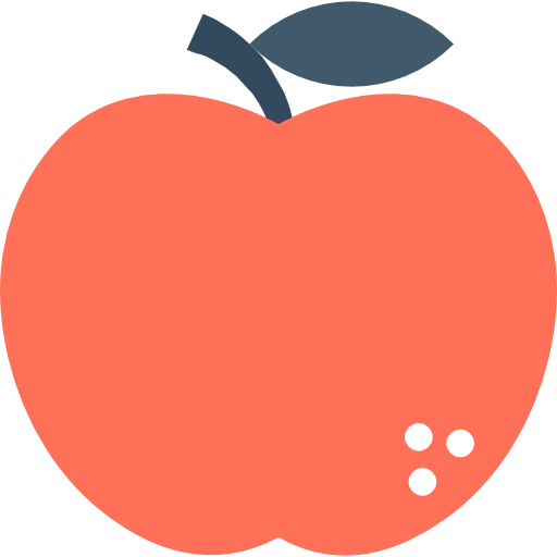 りんご Flat Color Flat icon