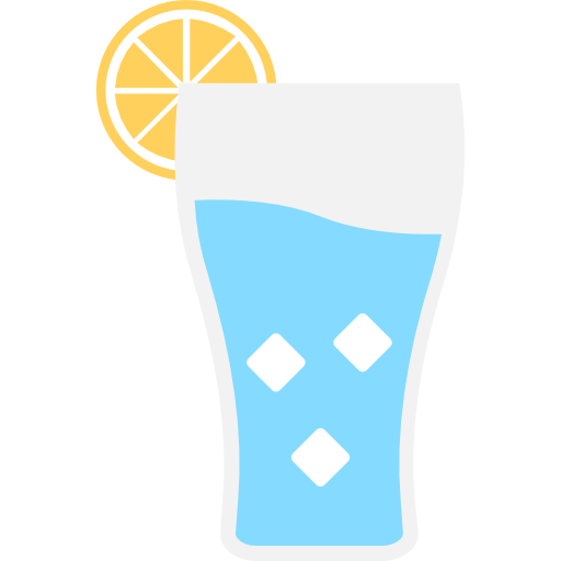 Безалкогольный напиток Flat Color Flat иконка