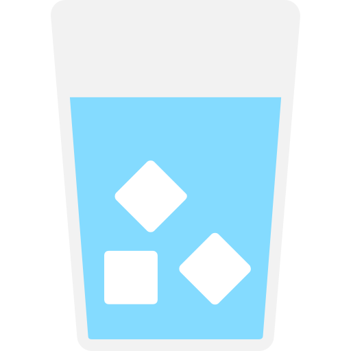 wasserglas Flat Color Flat icon