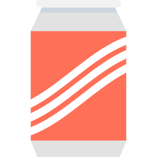 Безалкогольный напиток Flat Color Flat иконка