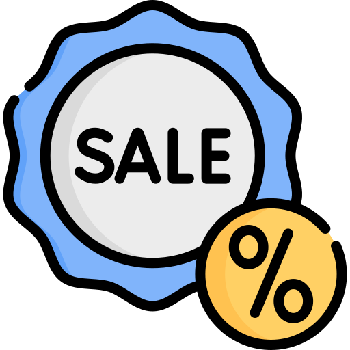 Sale Special Lineal color icon