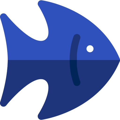 魚 Basic Rounded Flat icon