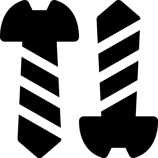 Śruba Basic Rounded Filled ikona