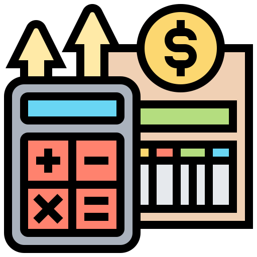 Income statement Meticulous Lineal Color icon