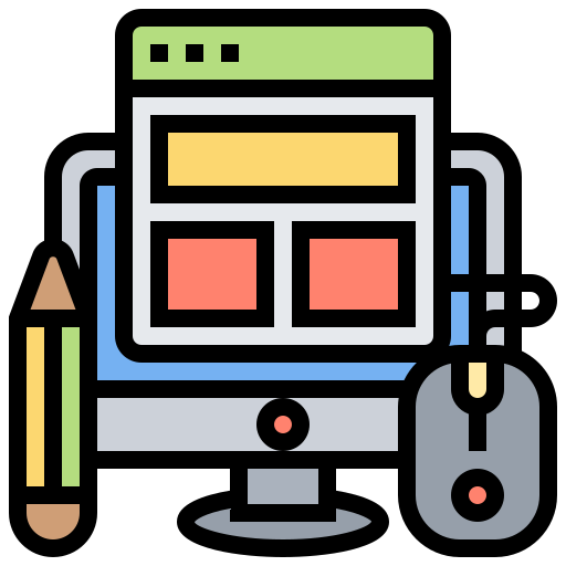 web-design Meticulous Lineal Color icon