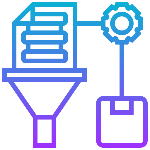 screening Meticulous Gradient icon