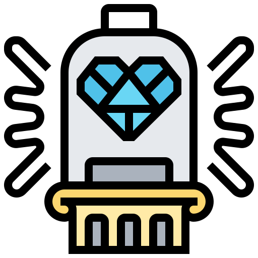 diamant Meticulous Lineal Color icon