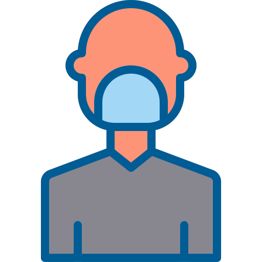 Аватар человека Berkahicon Lineal Color иконка