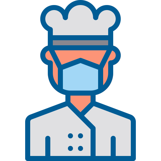 cocinero Berkahicon Lineal Color icono