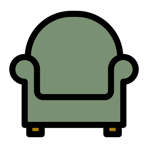 안락 의자 Generic Outline Color icon