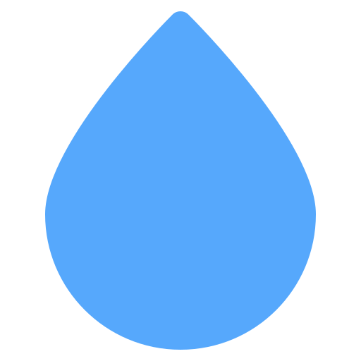goccia d'acqua Generic Flat icona