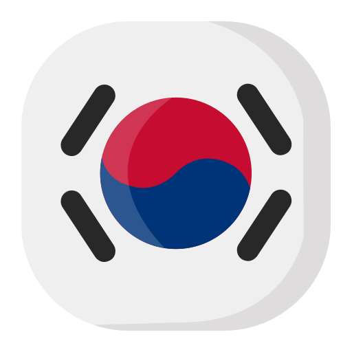 South korea Generic Flat icon