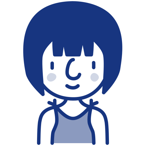 dziewczyna Generic Blue ikona
