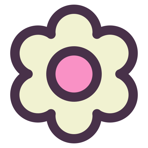 花 Generic Outline Color icon