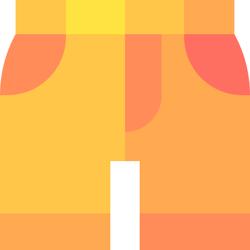 Бермуды Basic Straight Flat иконка