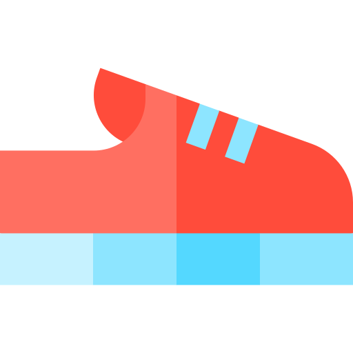 trampki Basic Straight Flat ikona