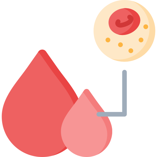 gota de sangre Special Flat icono