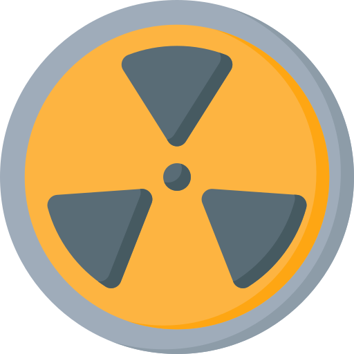radioactif Special Flat Icône