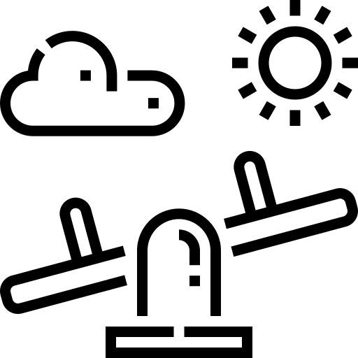 bascule Detailed Straight Lineal Icône